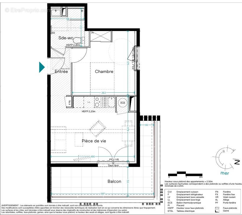 Appartement à LE BARCARES