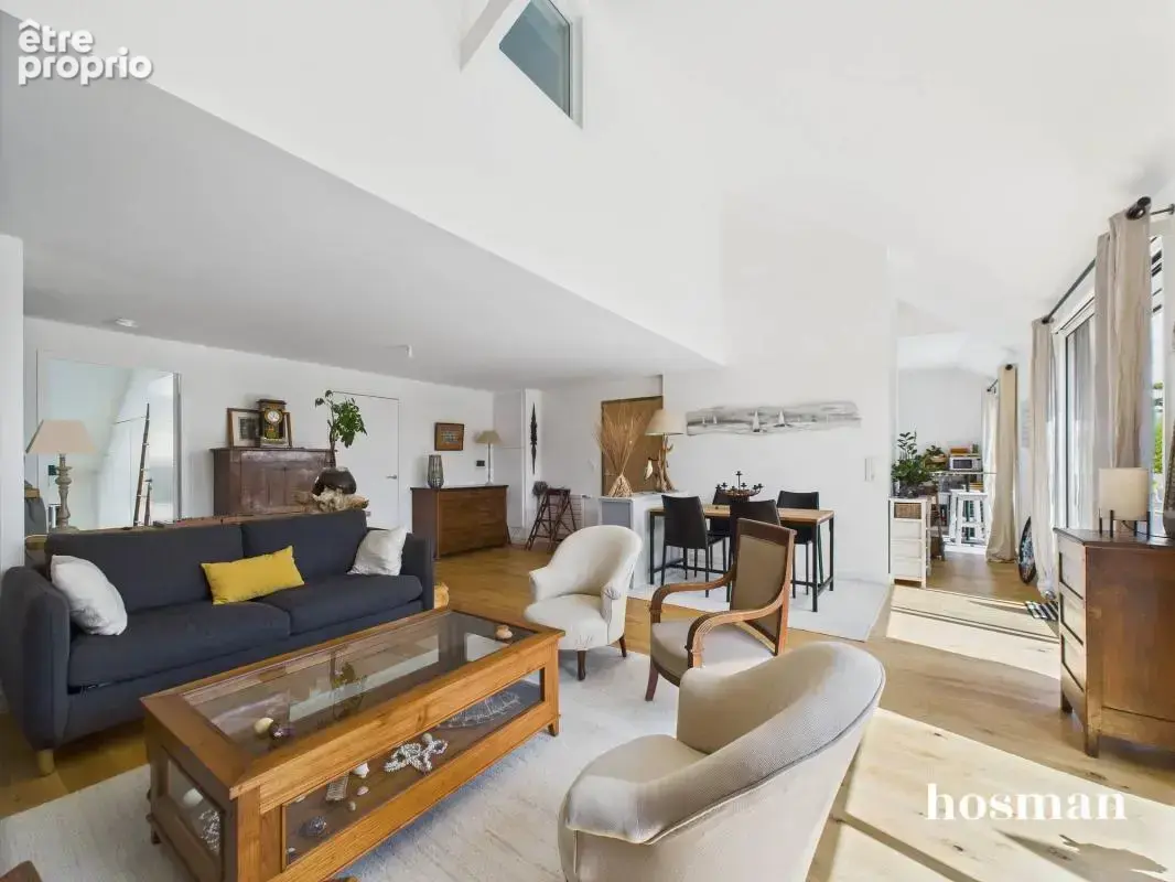 Superbe duplex T3 de 89,83 m2 (103,96 m2 au sol) avec terrasse de 37 m2 - place de parking - Quartier Saint-Donatien à Nantes - photo 8