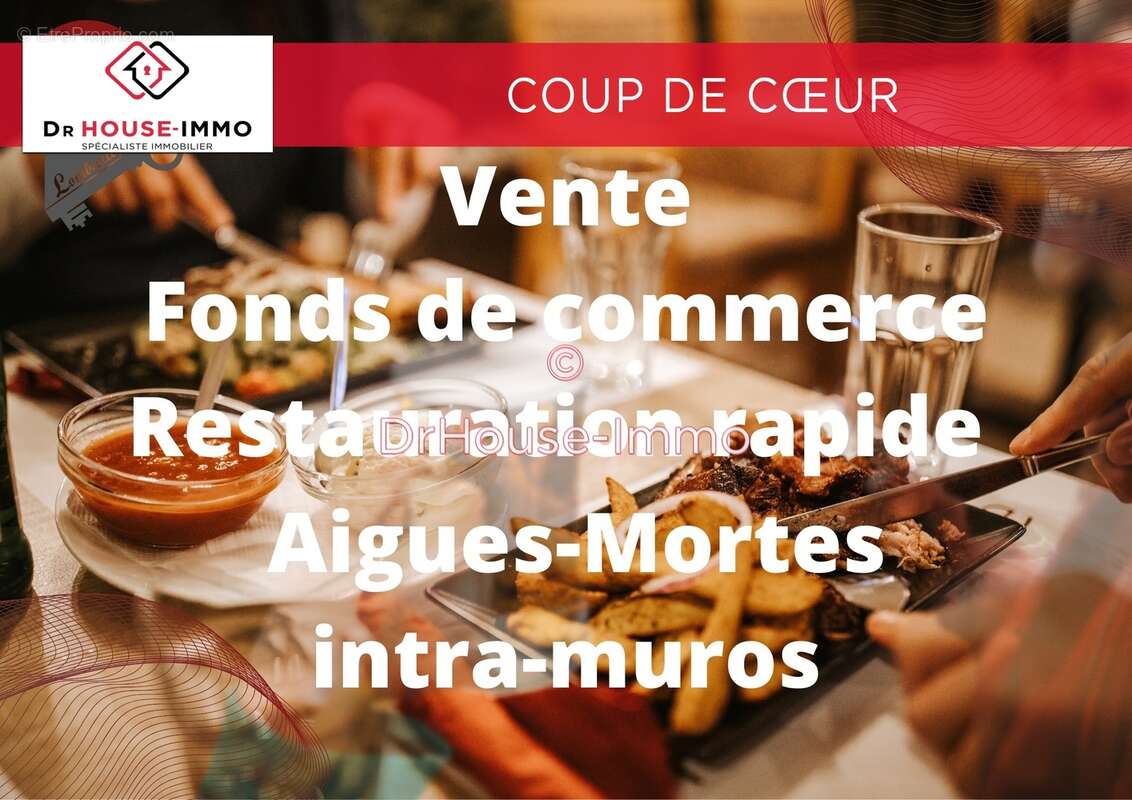 Commerce à AIGUES-MORTES