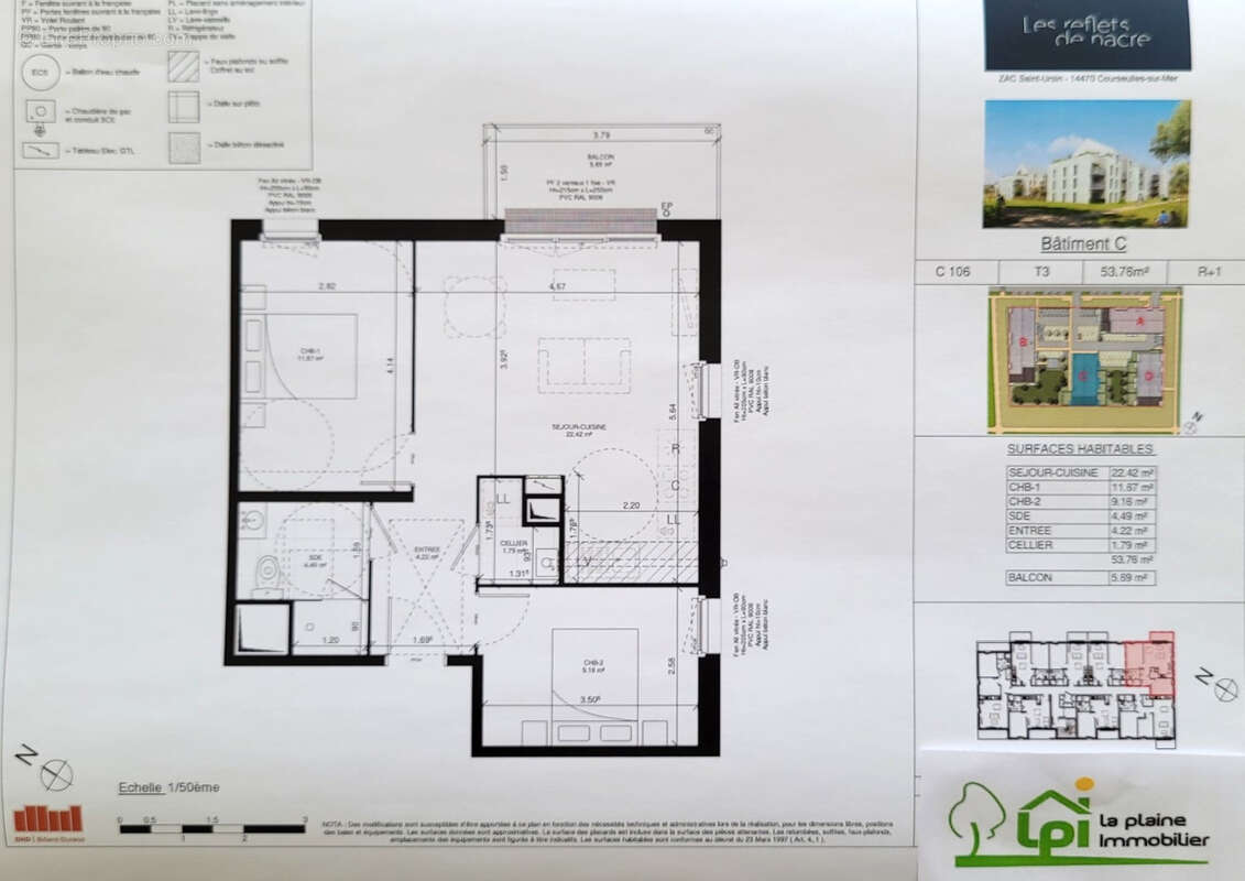 Appartement à COURSEULLES-SUR-MER
