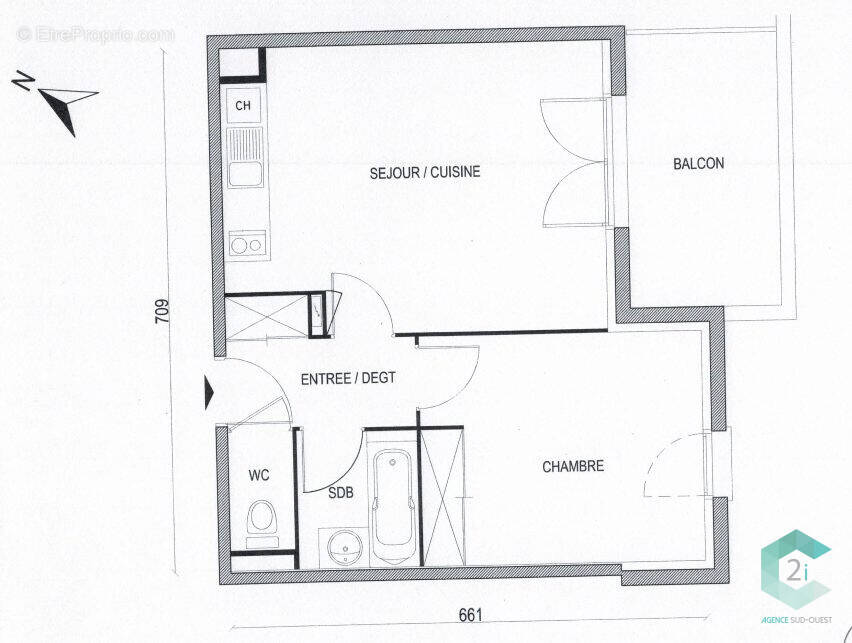 Appartement à FONBEAUZARD