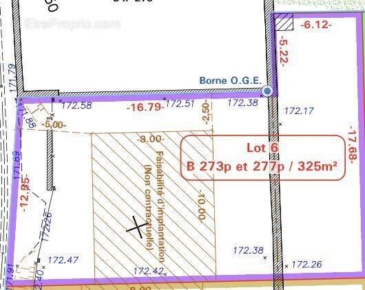Terrain à PECQUEUSE