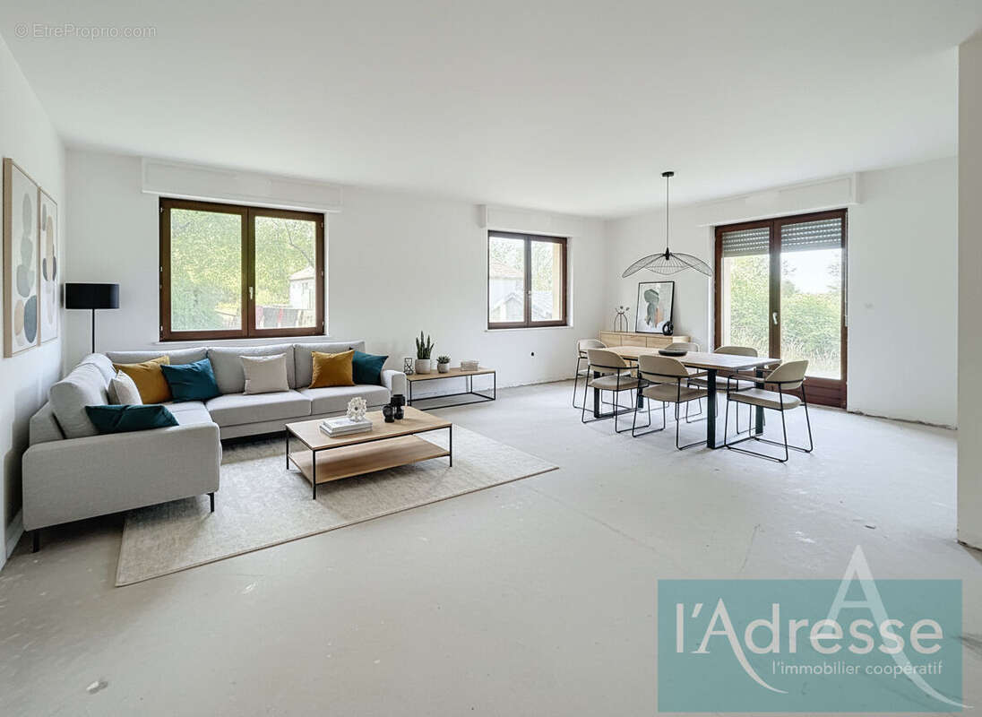 Maison Pange 5 pièce(s) 123 m2 - 5 chambres - 7 pièces - garage - jardin - terrasse - cave - photo 3