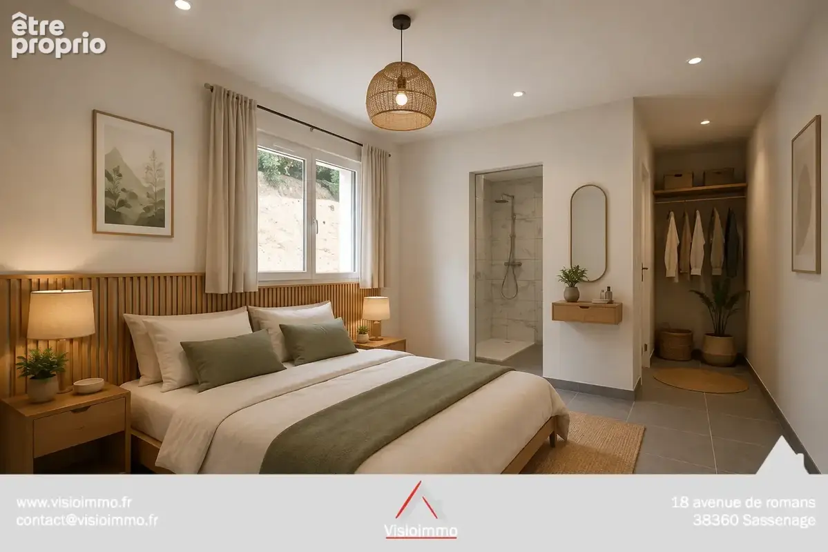 Villa T5 neuve   RE 2020   Faible consommation - St Nizier - photo 24