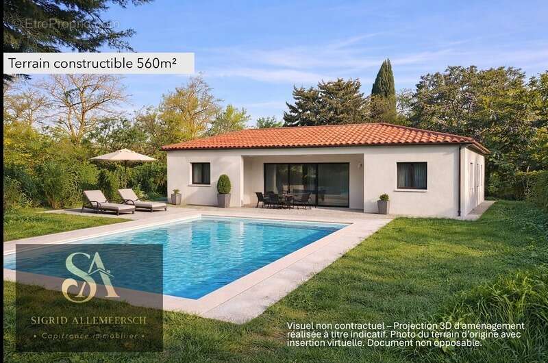À vendre – Terrain de 560 m² à Montclar (11) - photo 2