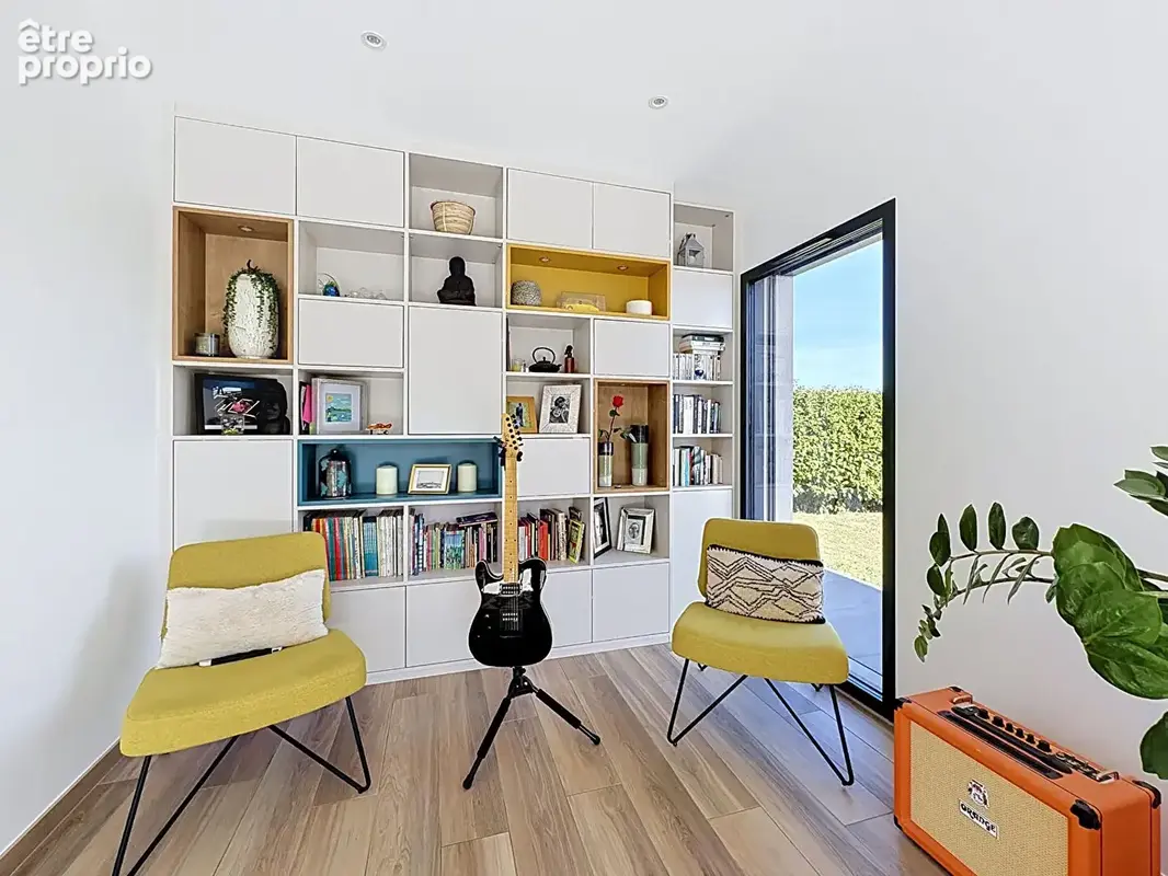 Villa contemporaine de 2019 - Cadre campagne avec vue panoramique sur les montagnes. - photo 7