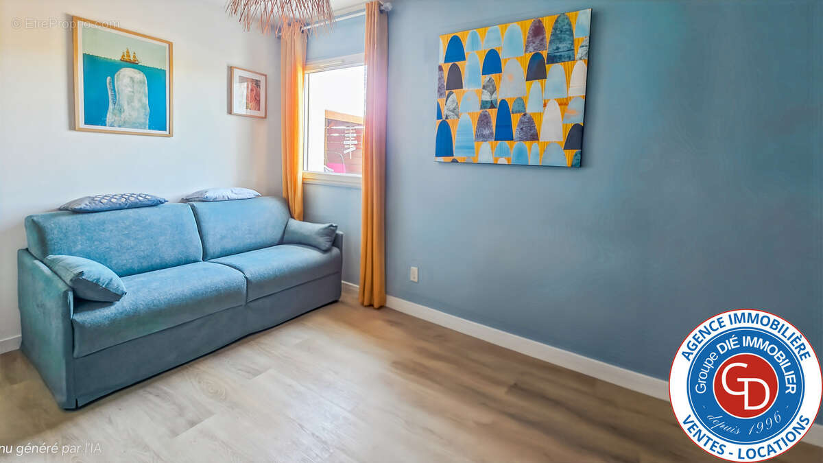 Type 3 avec 2 chambres et parking individuel extérieur. - photo 11