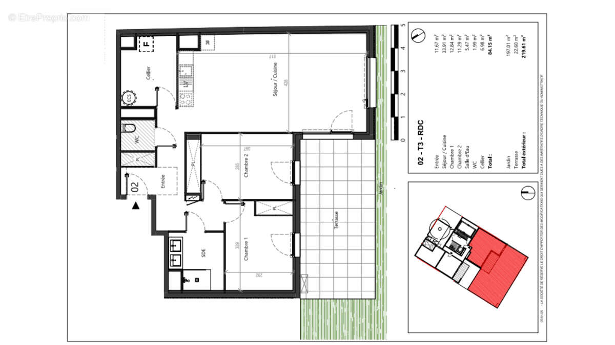 Appartement à TOULOUSE