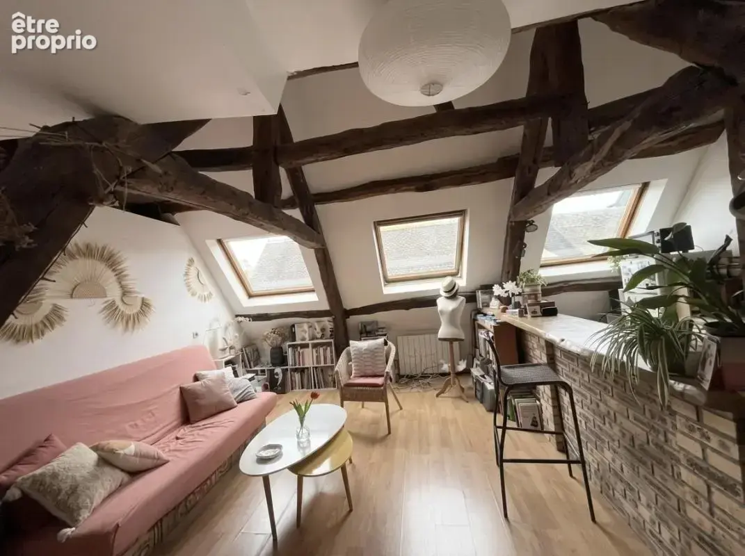 Appartement T2 au dernier étage de 38.2 m², sur la Rive droite de Rouen - photo 2