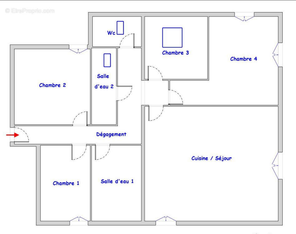 Appartement à BAGNERES-DE-LUCHON