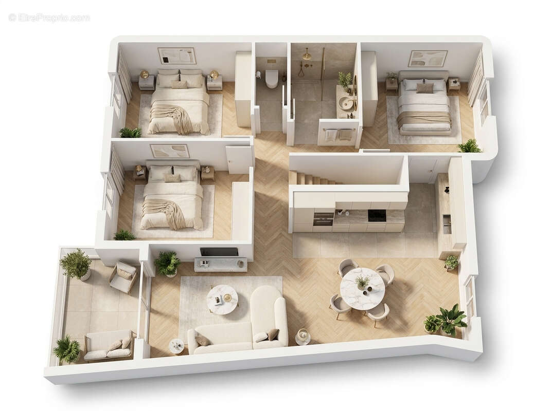 Appartement à SAINT-PIERRE