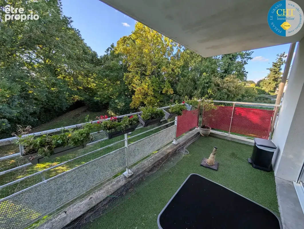 Appartement t2 vendu loué avec ascenseur & balcon   centre-ville de guer (56380) avec cht immobilier - photo 1