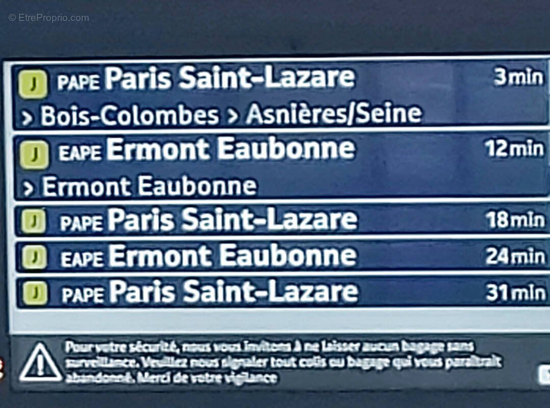 Appartement à SANNOIS