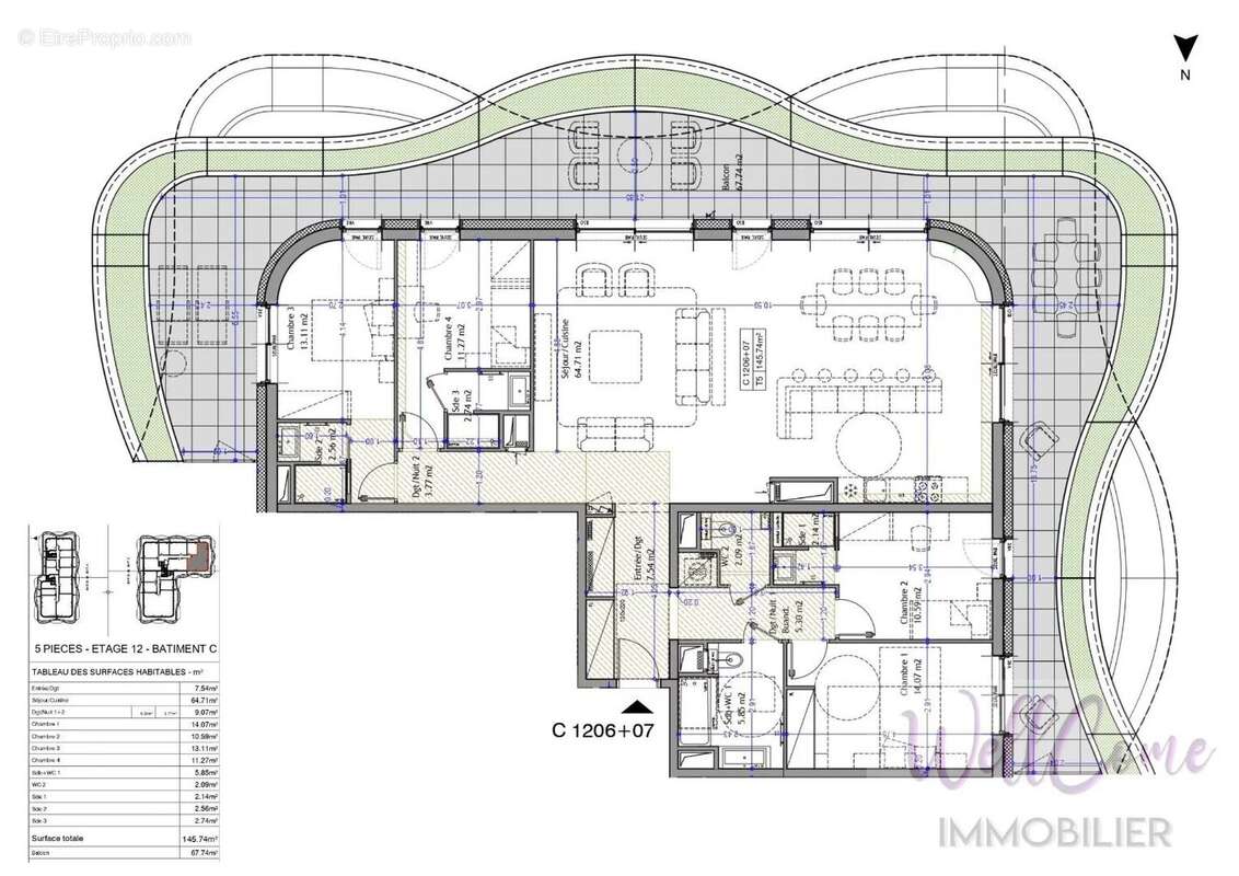Appartement à AIX-LES-BAINS