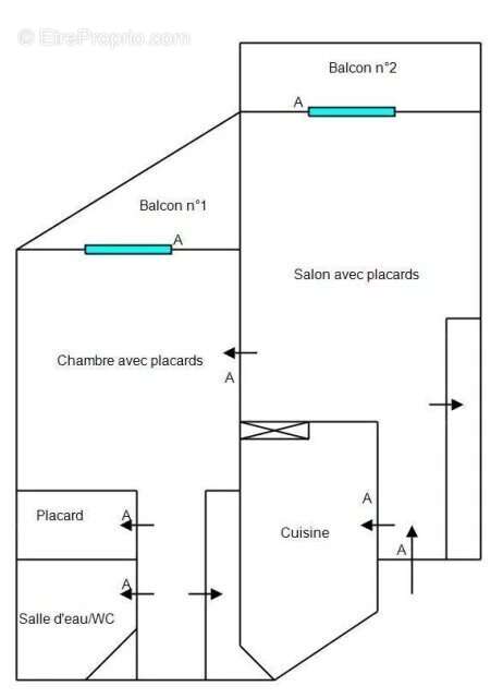 Appartement à TOURS