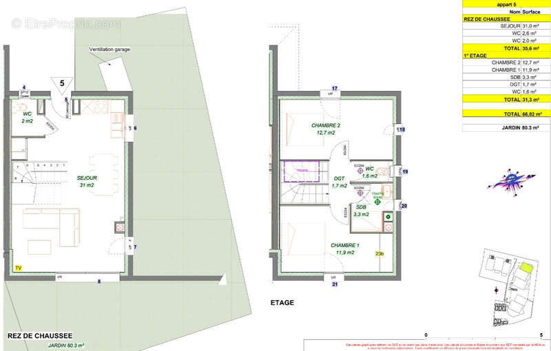 Appartement à SAVINES-LE-LAC