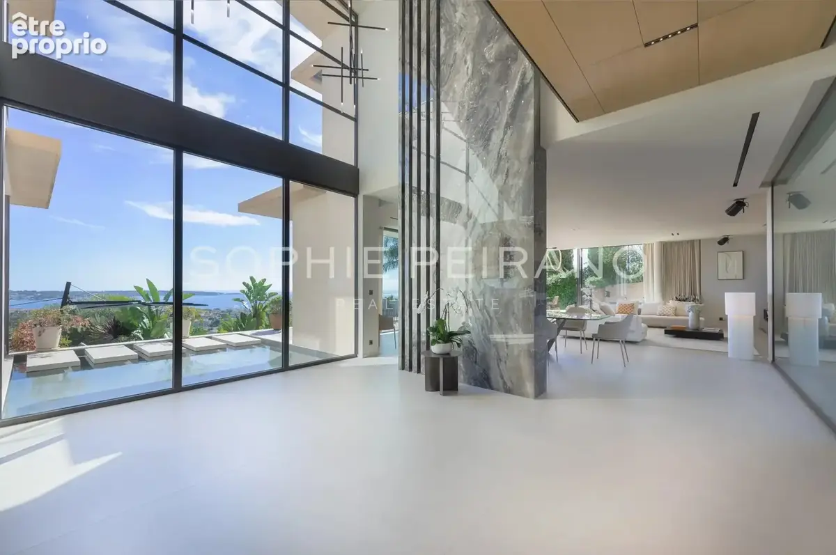 Villa d'architecte contemporaine avec vue mer panoramique - photo 4