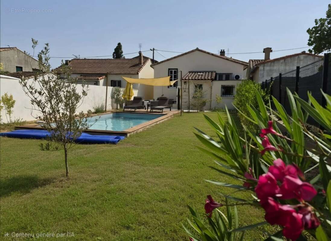 Élégante maison de ville avec piscine et jardin à deux pas de la cité de Carcassonne. - photo 15