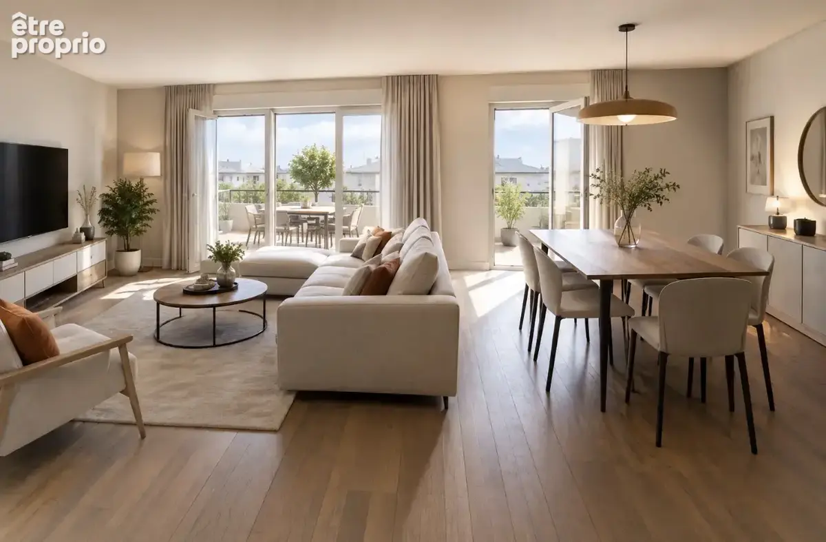 Superbe appartement T5 94 m2 avec terrasse emplacement idéal a 2 pas de la vallée village - photo 2