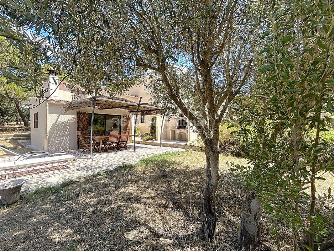 Uchaux, propriété avec gîte 205m² , possibilité revenu locatif, 4870m² de terrain arboré avec piscine - photo 4