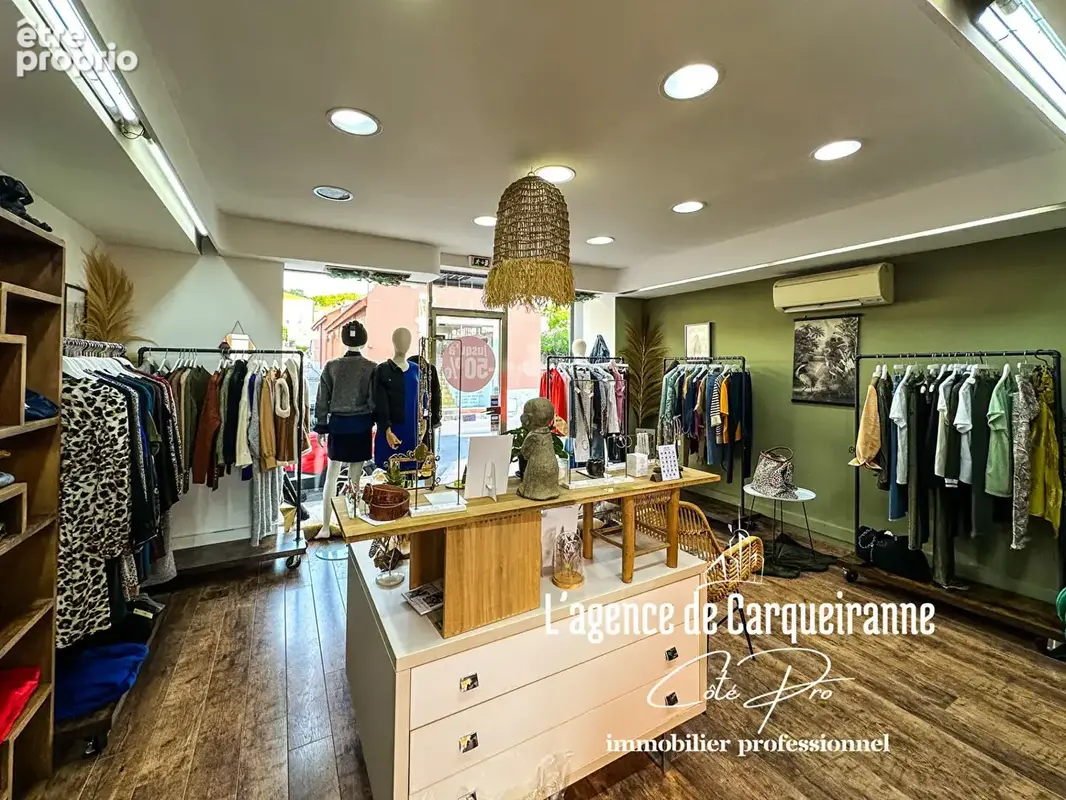Droit au bail local de 70 m2 tous commerce sauf restauration situe dans l'avenue principale de carqueiranne - photo 5