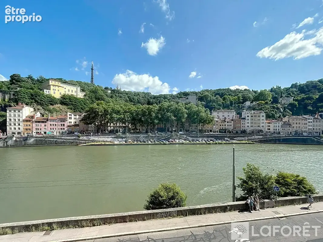 Lyon 1er  quai saint-vincent  appartement bourgeois 202,75 m²  vue saône & fourvière - photo 4