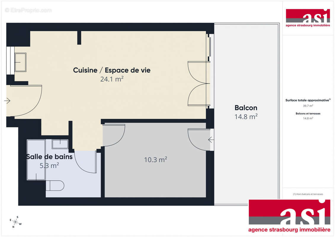 Appartement à STRASBOURG