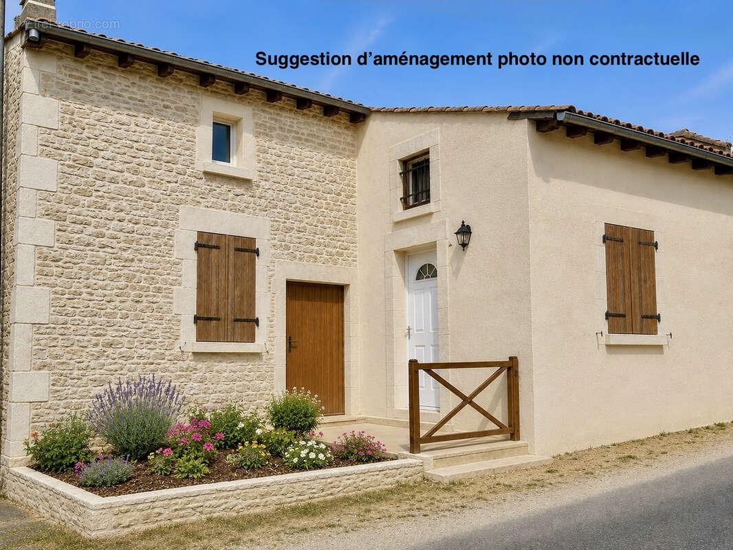 Maison d'habitation en cours de rénovation avec dépendance et jardin non attenants - photo 5