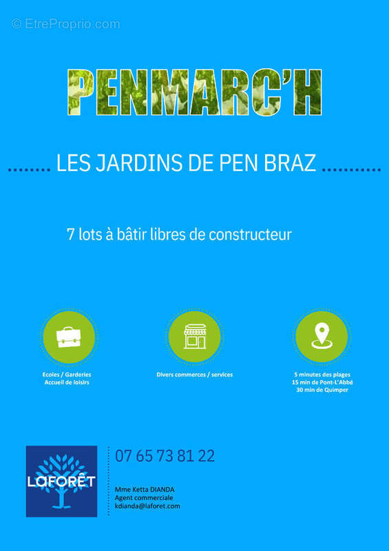Terrain à PENMARCH