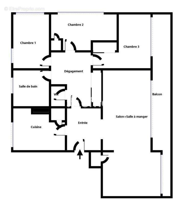 Appartement - photo 9
