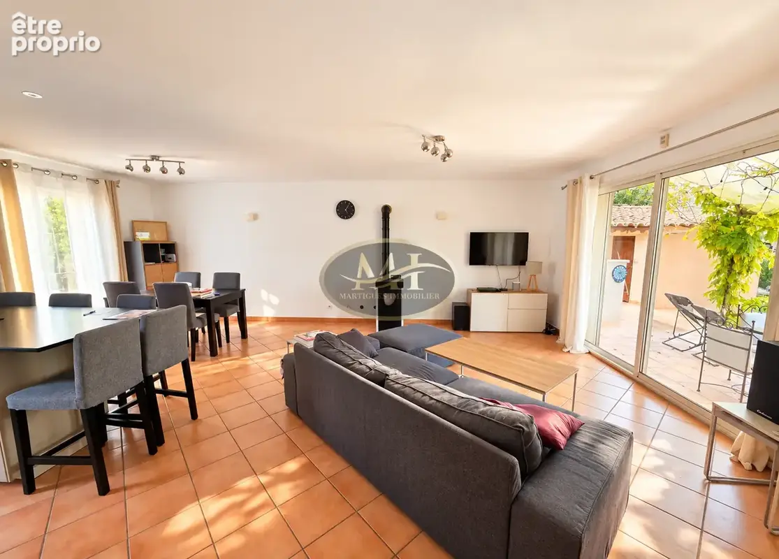 Figuerolles martigues   maison familiale avec piscine & garage 35m2 - photo 4