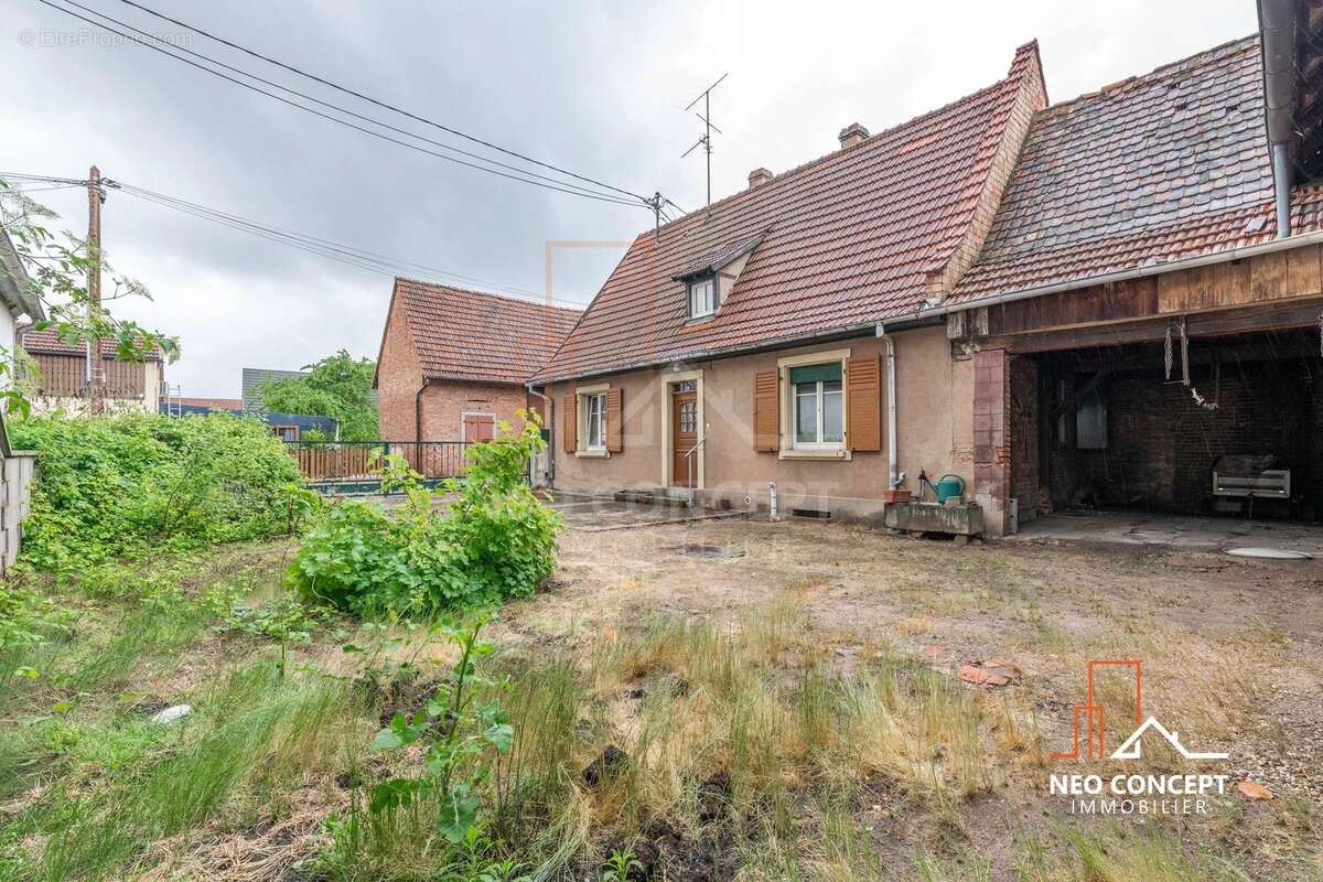 Maison à OBERHOFFEN-SUR-MODER