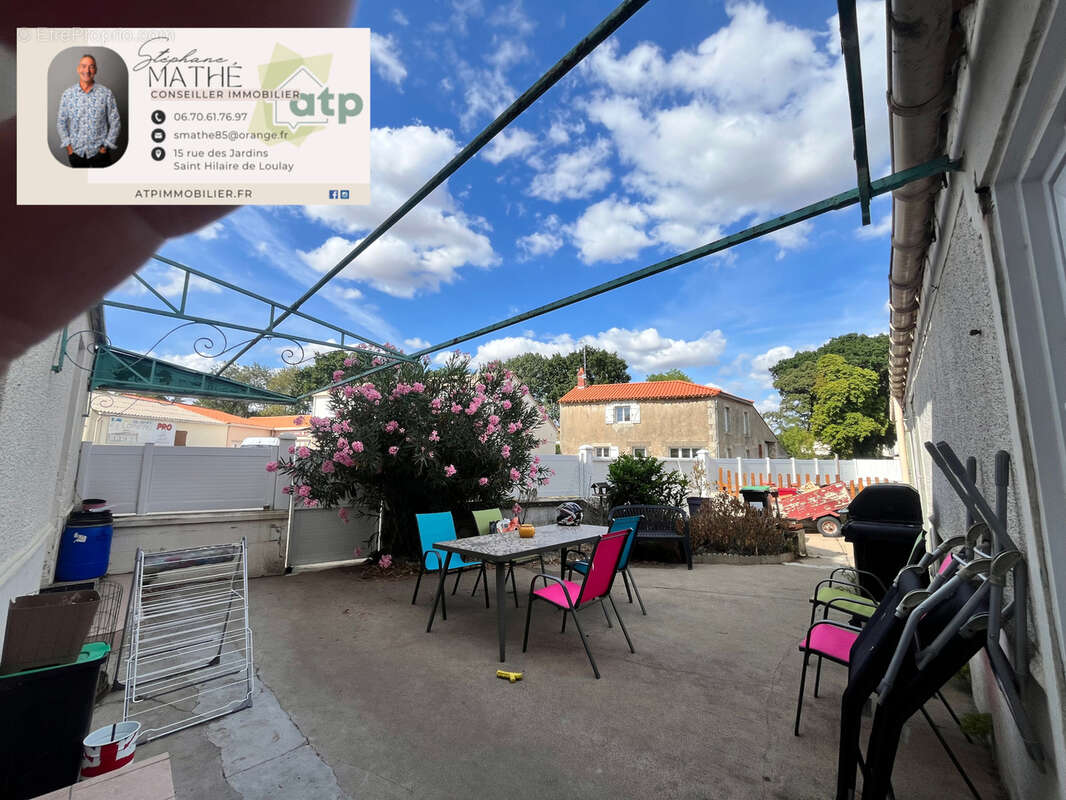 Maison de bourg, 3 ch dont une suite parentale + bureau + SDJ + garage, petit terrain de 350 m2 clos & arboré - photo 13
