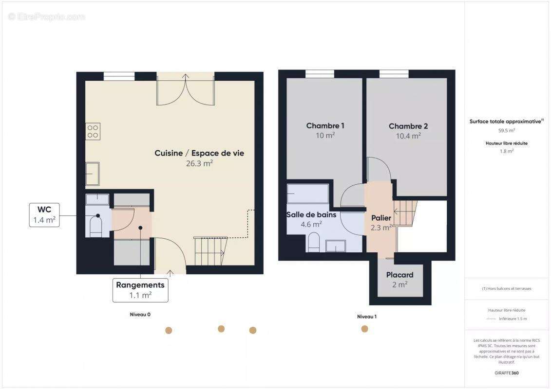 Appartement à ARGENTEUIL