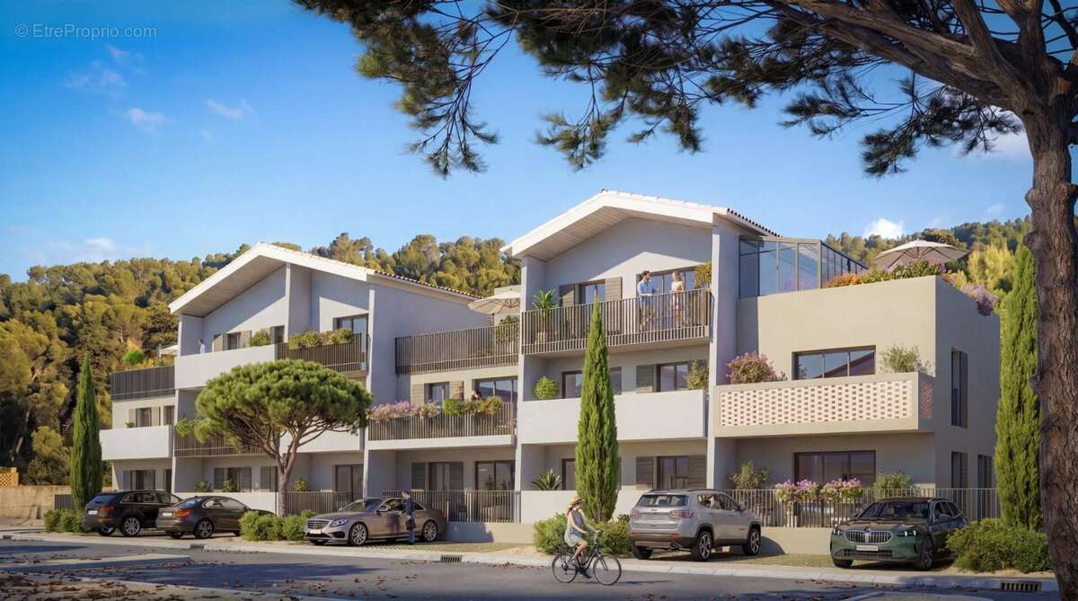 La franqui, t4 dernier étage 106 m², plage à pied, terrasse 26 m², balcons et parking - photo 3