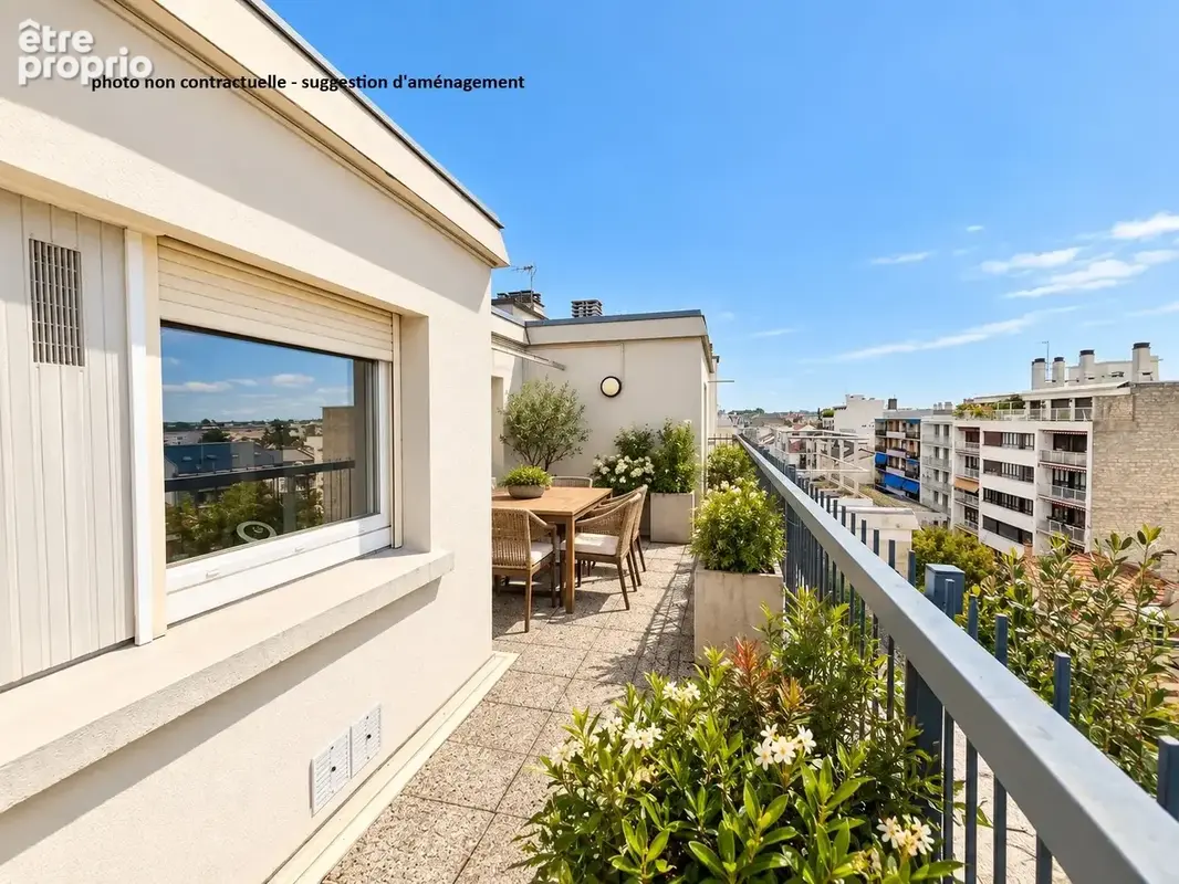 Dernier étage   grande terrasse   vue dégagée - photo 6