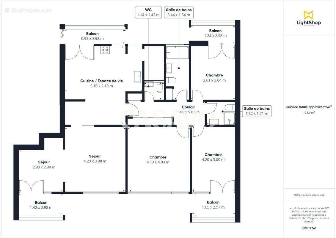 Appartement à CALUIRE-ET-CUIRE