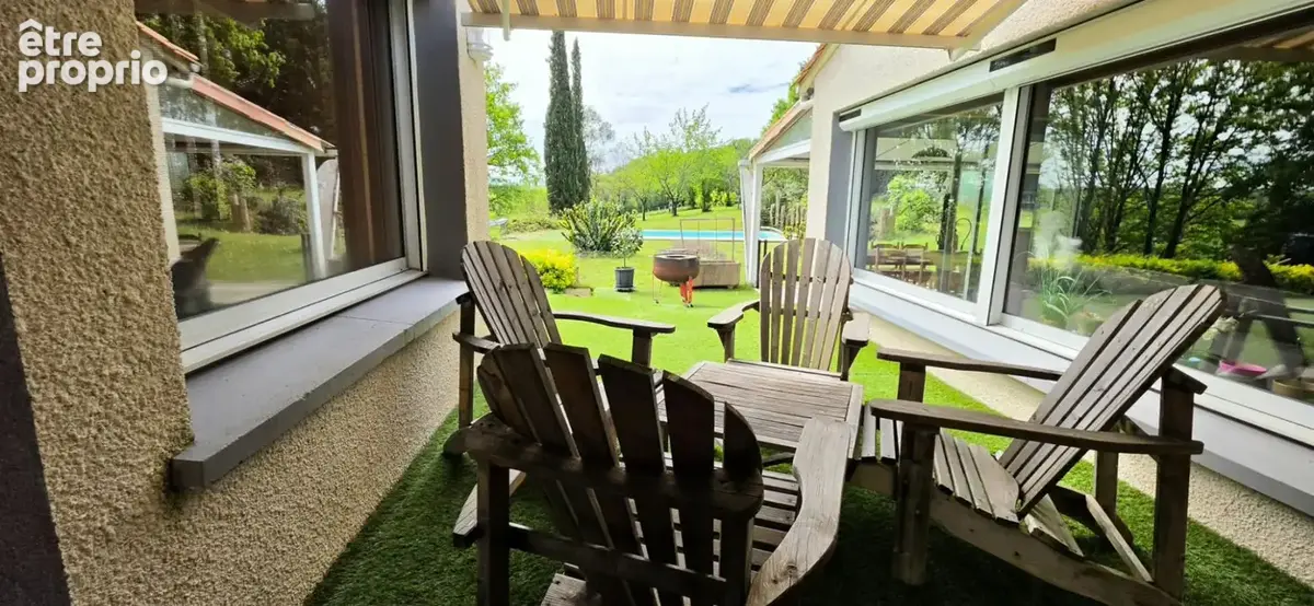 Maison avec sous sol parc et piscine - photo 6