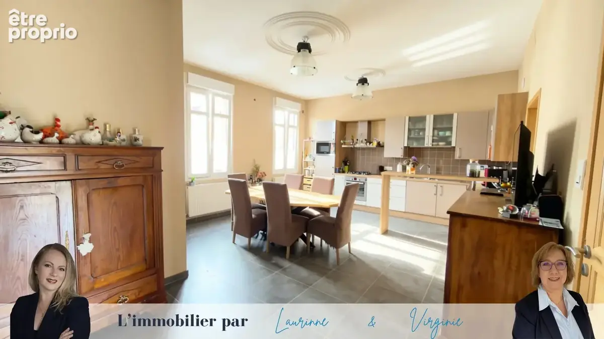 Maison de caractère avec garage et dépendances à Flines les Mortagne (59) - 5 chambres - Beaux volumes et Grand jardin sans vis  - photo 6
