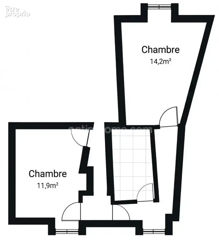 Maison de bourg rénovée de 99 m² (3 ch) avec cour, 2 garages + Appartement T2 loué (420 €/mois) – Centre-ville de Nueil-les-Aubi - photo 14