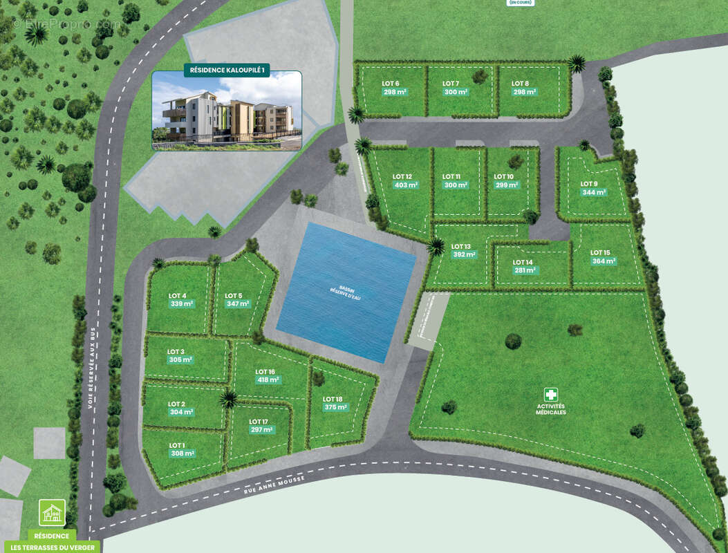 Terrain à SAINTE-MARIE