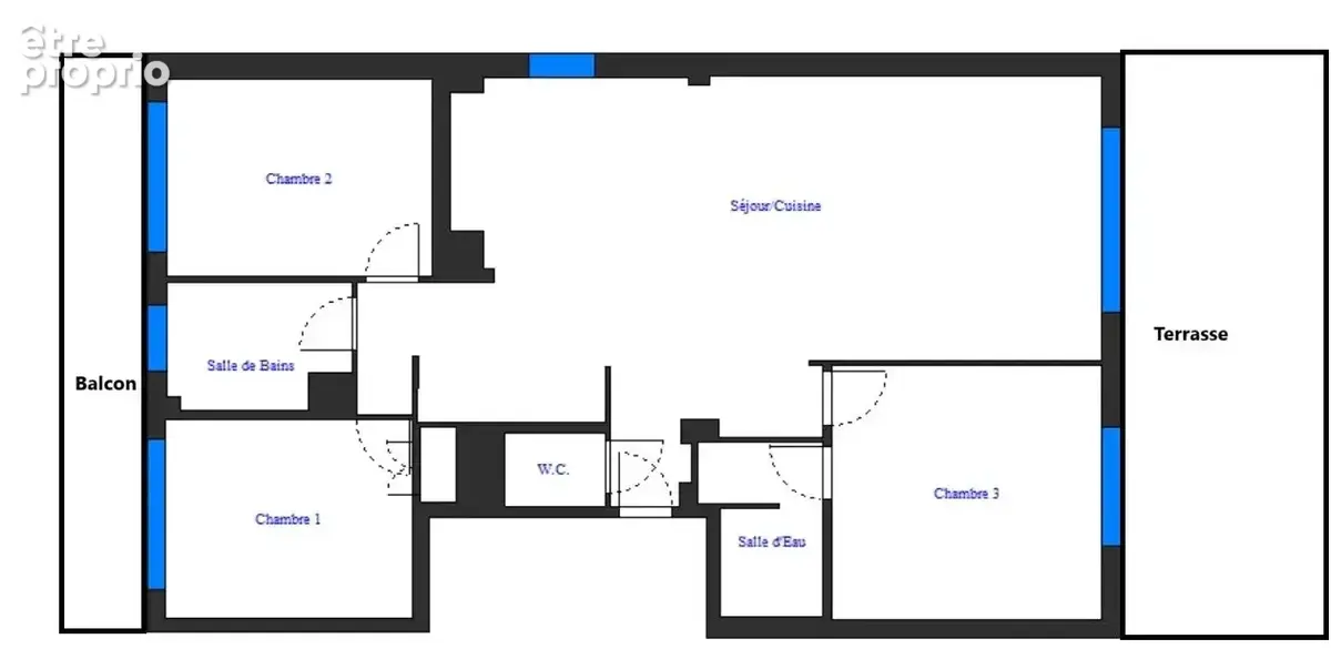 NICE - CIMIEZ/RIMIEZ - Appartement 4 pièces avec terrasse, balcon et vue panoramique - photo 14