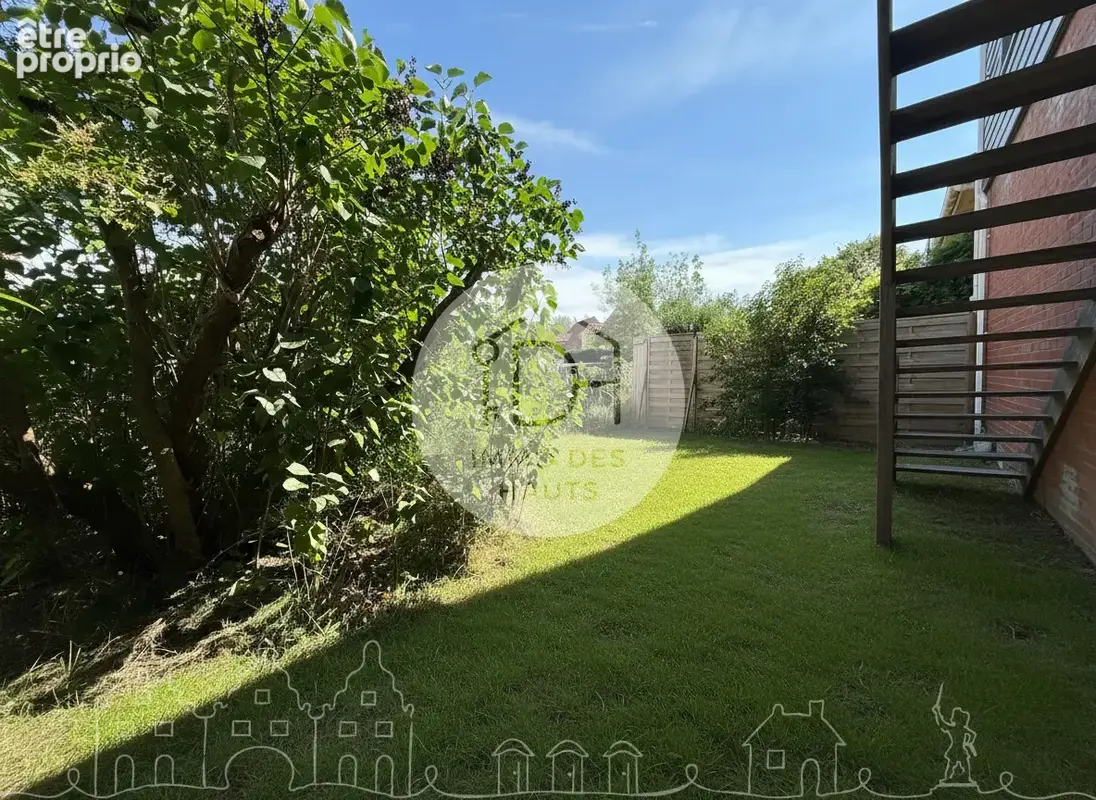 Appartement T3 traversant avec terrasse et jardin à Téteghem - photo 7