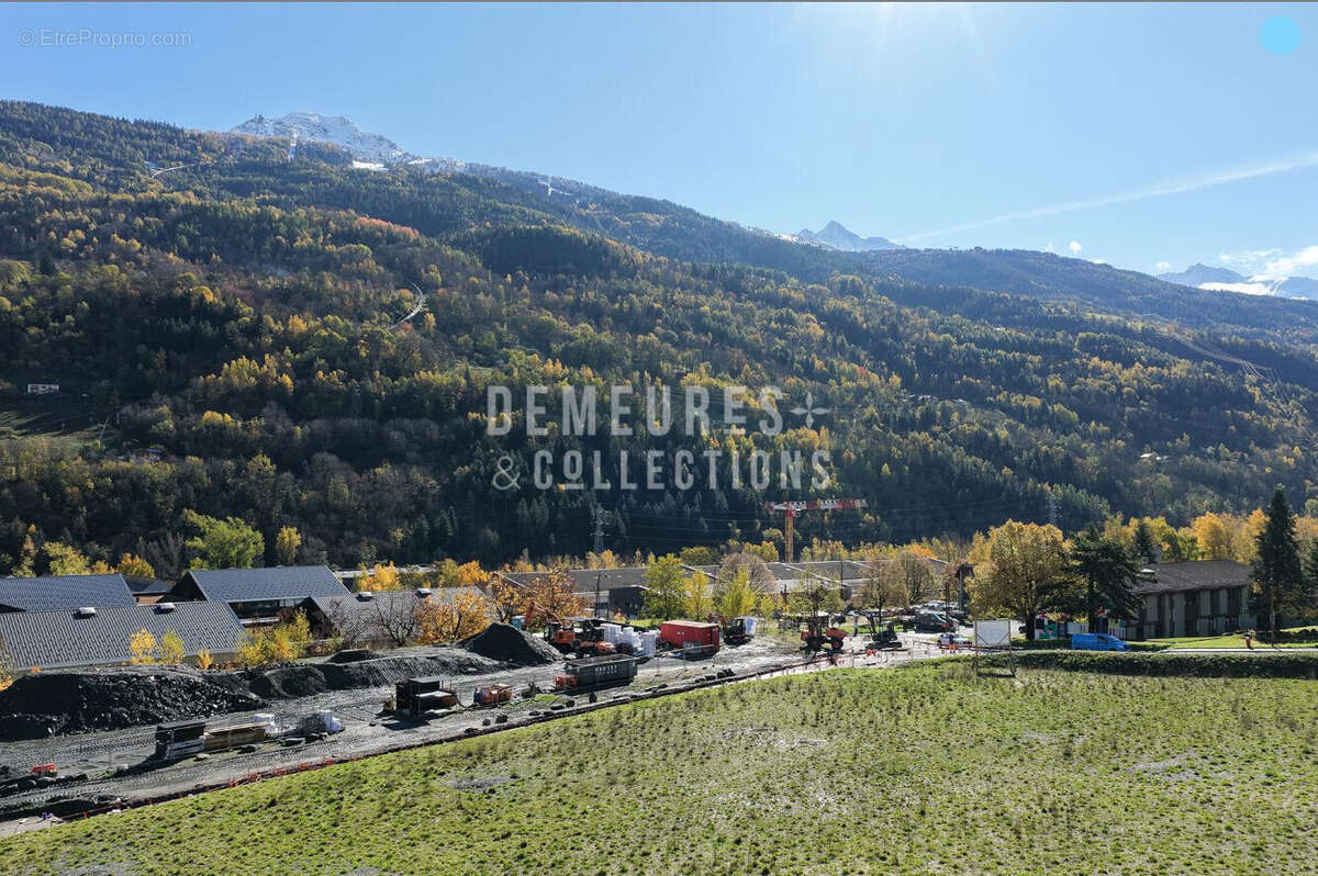 Vue depuis balcon - Appartement à BOURG-SAINT-MAURICE