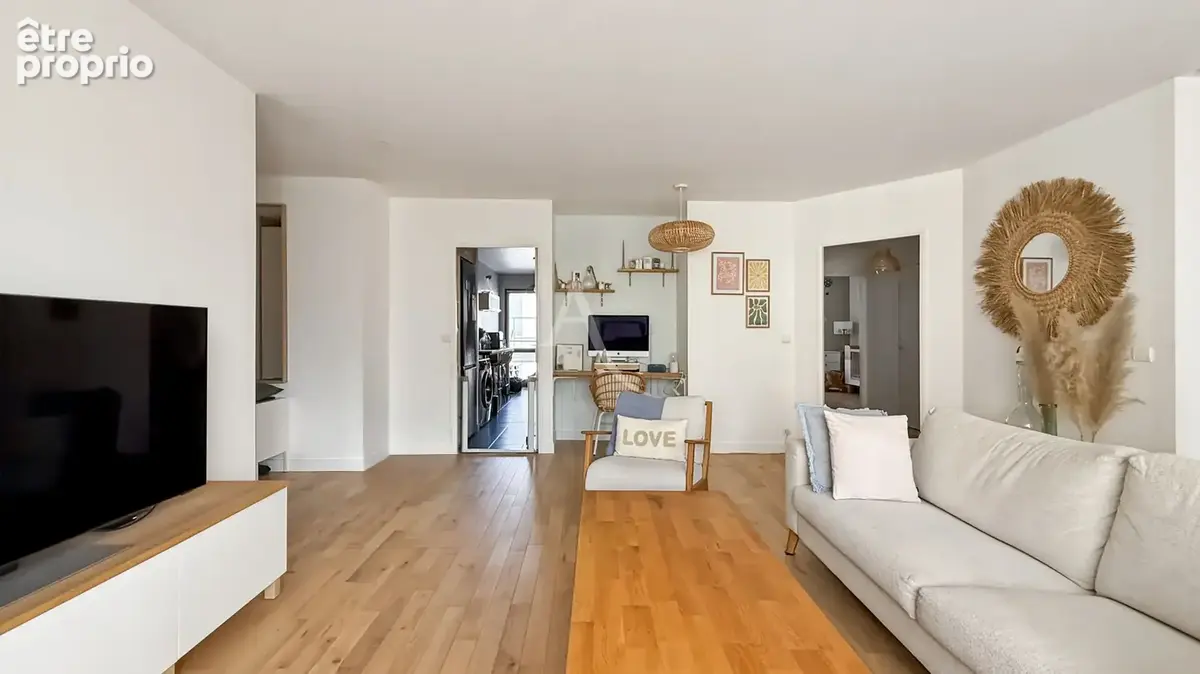 Puteaux - quartier volta - appartement familial rénové de 93 m² avec balcon et parking - photo 3