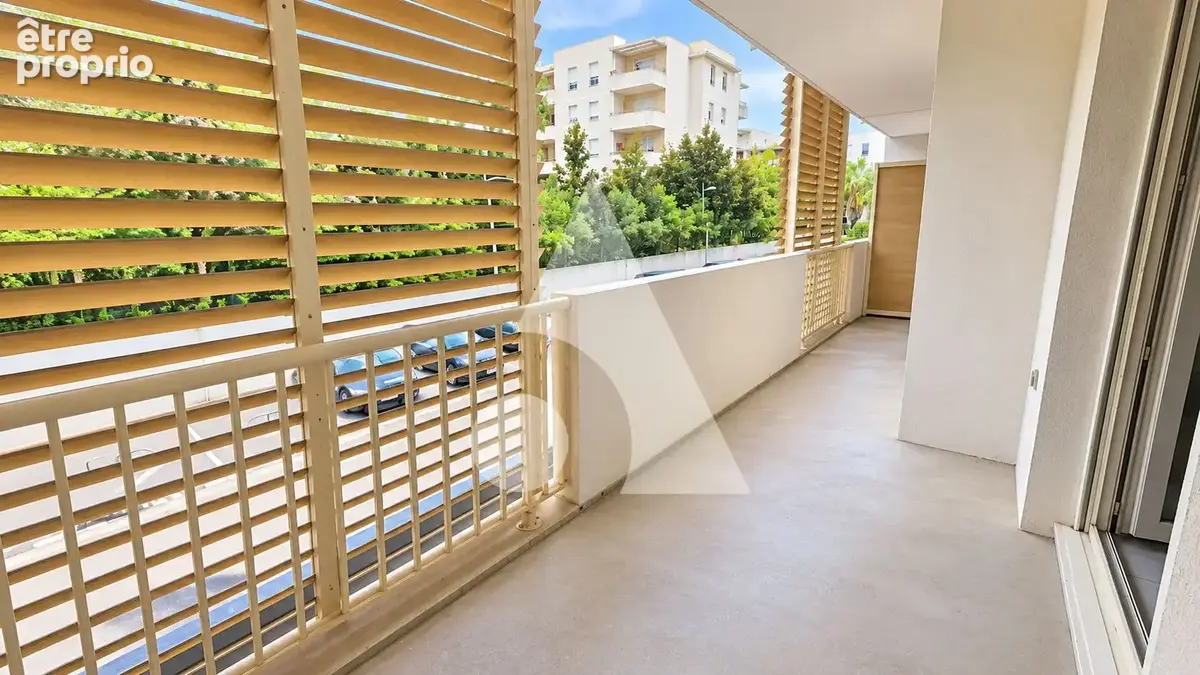 Montpellier euromédecine  2 pièces de 44 m² avec terrasse et parking - photo 3