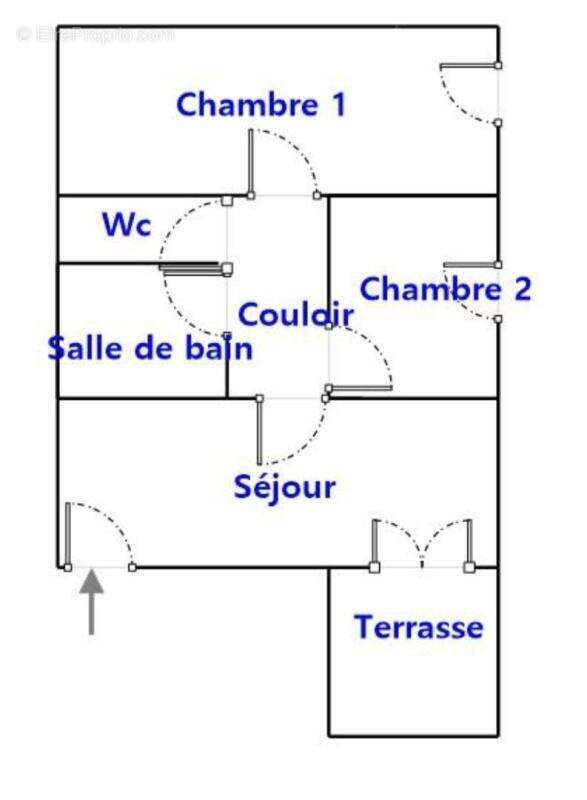Appartement à MARSEILLE-2E
