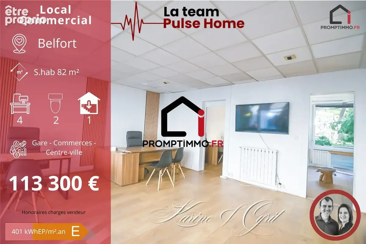 Photo Commerce à Belfort au prix de 113 300€