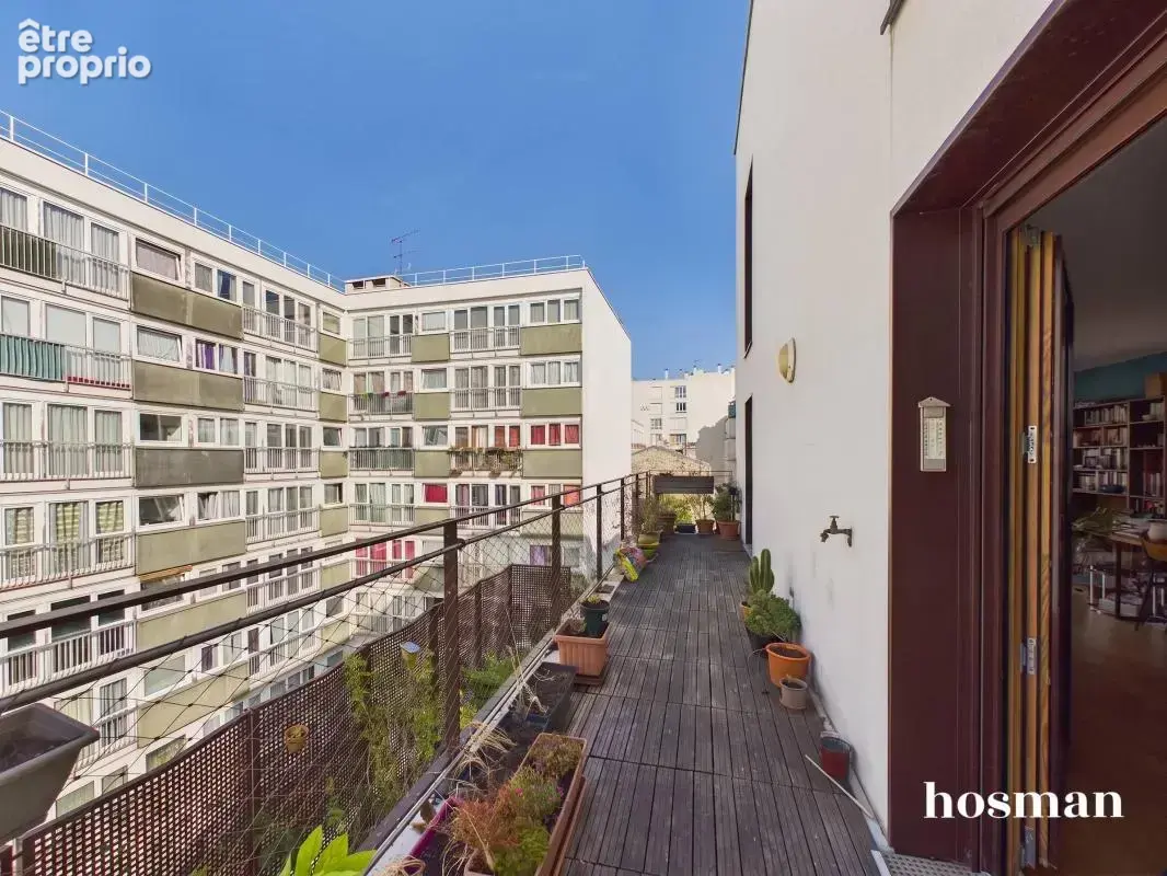 Bel appartement 3 pièces 72 m² avec grande terrasse - Rue de Nantes, Paris 19ème - photo 9