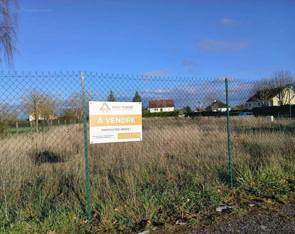 Terrain à SOUVIGNY